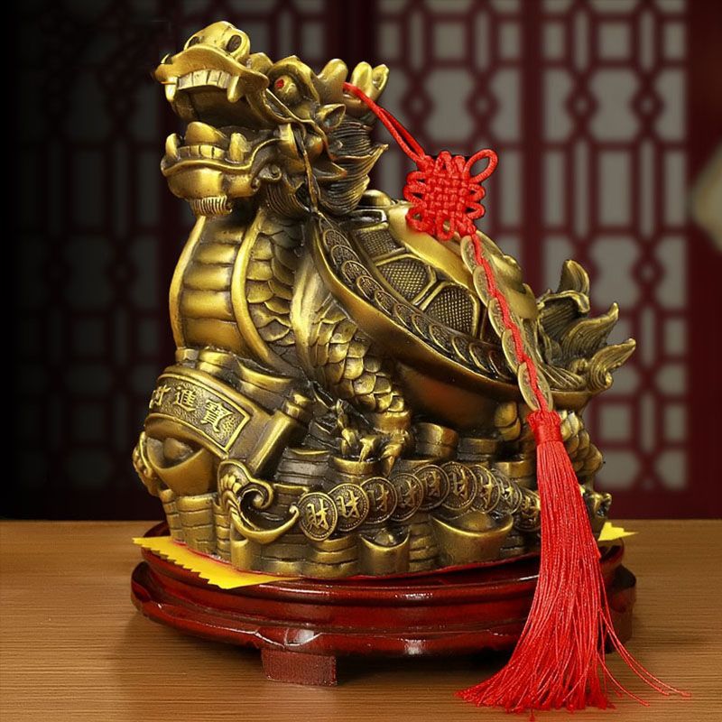 Tượng đồng Long Quy ( Cõng tháp, cõng hồ lô) MN029 Tượng đồng Long Quy ( Cõng tháp, cõng hồ lô) MN029